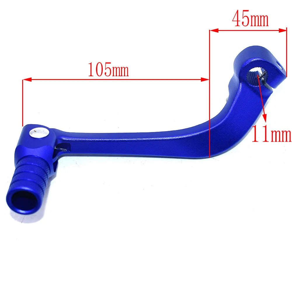 Motocross Gear Shift Lever in Cool Colors
