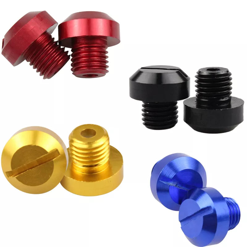 Snappy-Looking Motorcycle Rear View Mirror Thread Caps