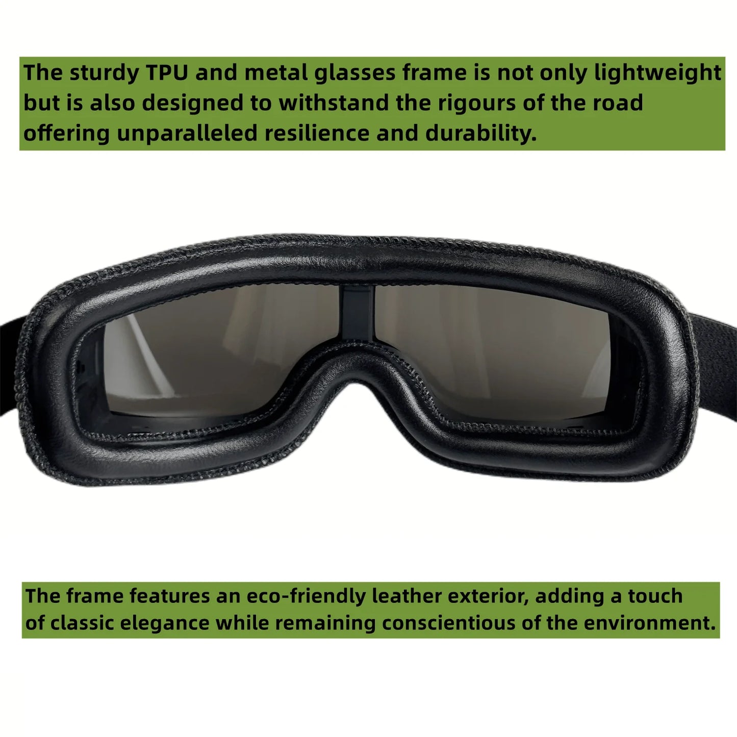 Vintage Design Retro Motorcycle Goggles