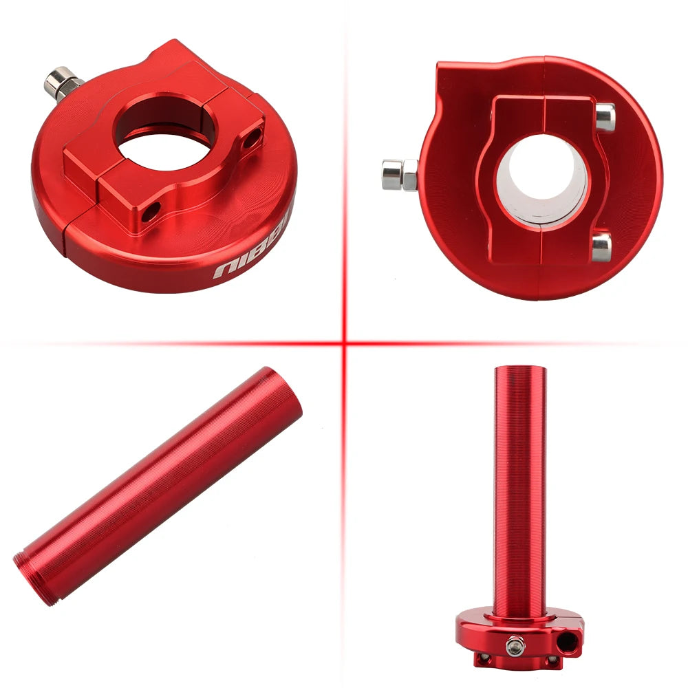 NIBBI Motocross CNC Aluminum Throttle Assembly for 7/8" (22mm) Handlebars