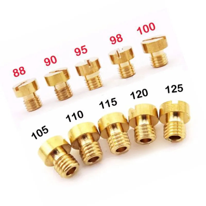 Handy 10pcs Main Jet Kit For PE-Style Carburetors