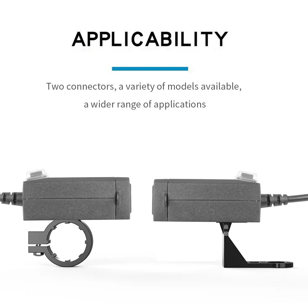 Handlebar-Mounted USB Phone Charger