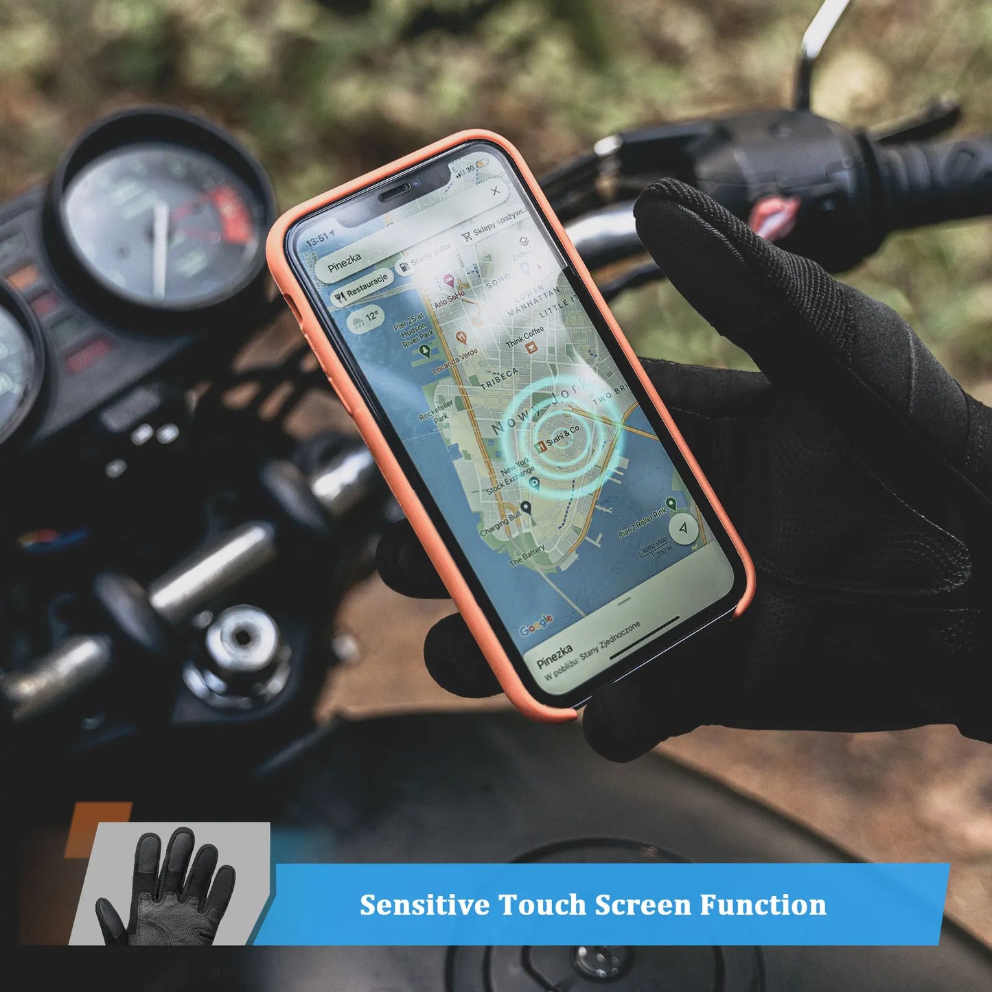 Off-Road Riding Gloves for Touch Screens (5 Colors!)