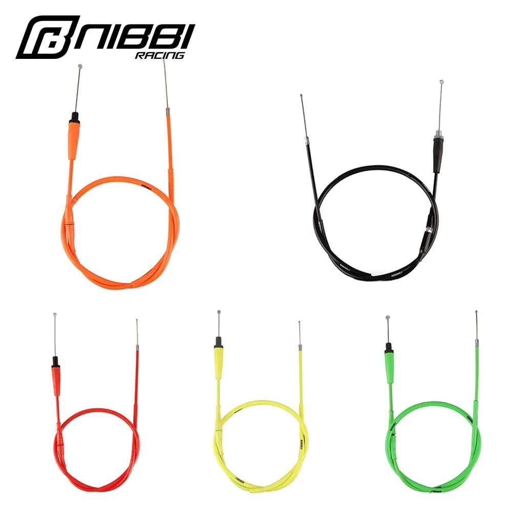 NIBBI Motorcycle Throttle Cable (117cm)