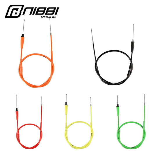 NIBBI Motorcycle Throttle Cable (117cm)