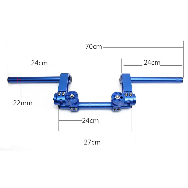 Adjustable CNC Handlebars 7/8" (22mm) Available in 8 colors!