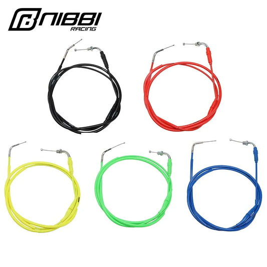 NIBBI Motorcycle Throttle Cable (180cm)