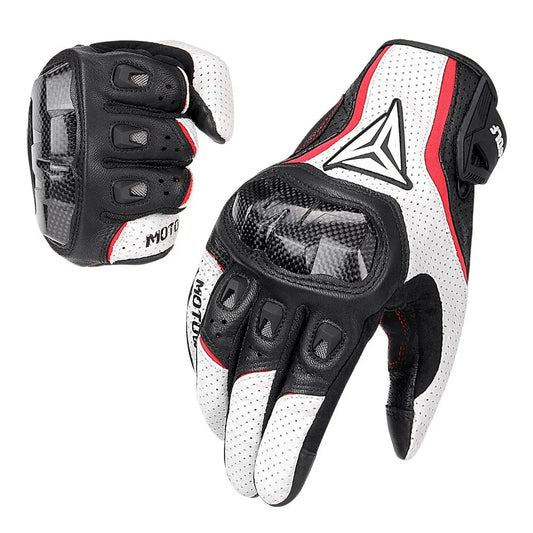 Genuine Leather MX Gloves featuring Touch Screen Support (3 Colors to Choose From!)