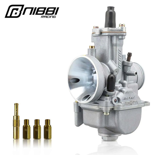 High Performance NIBBI PWK Carburetor Upgrade (Gray)