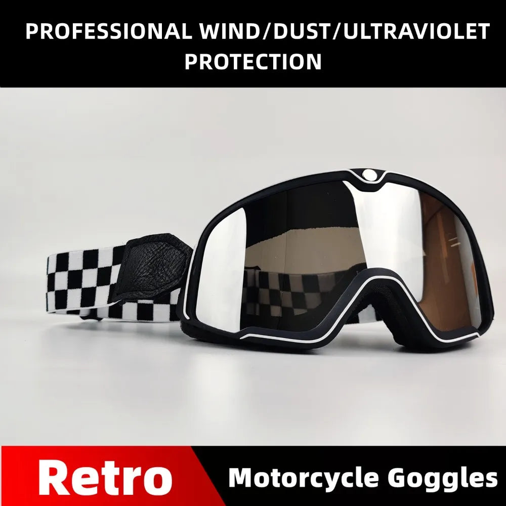 Retro Motocross Goggles (21 Colors to Choose From!)