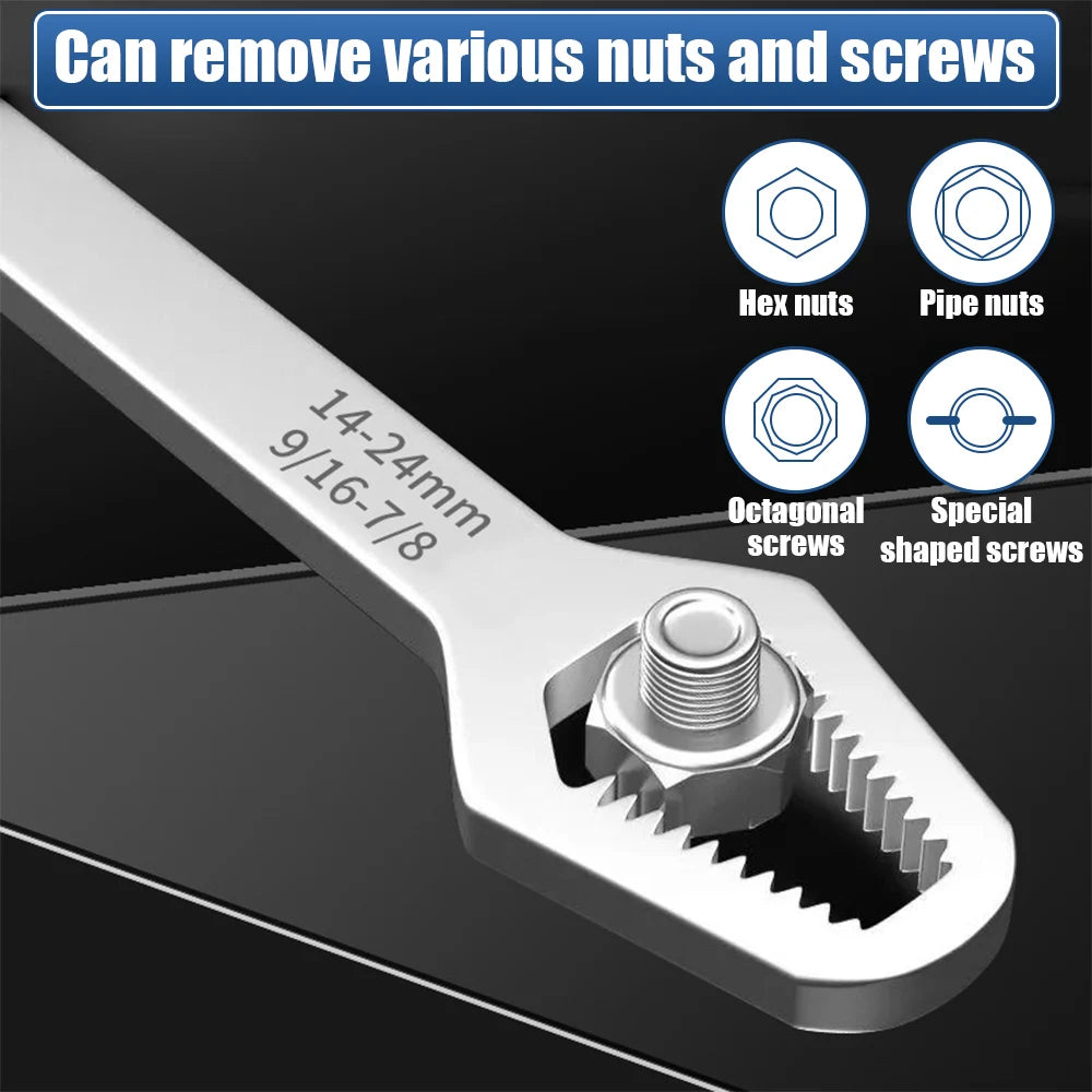 Universal Multifunction Wrench Set (8mm-22mm)