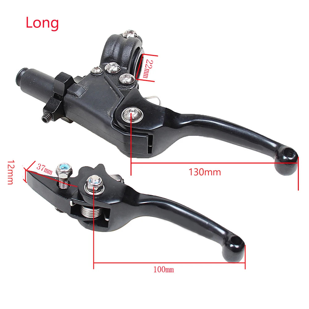 MX CNC Folding Clutch and Brake Lever Set