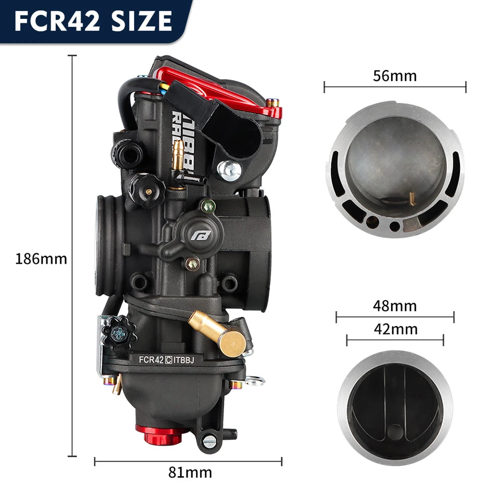 NIBBI FCR Racing Carburetor (36mm, 39mm, 42mm)