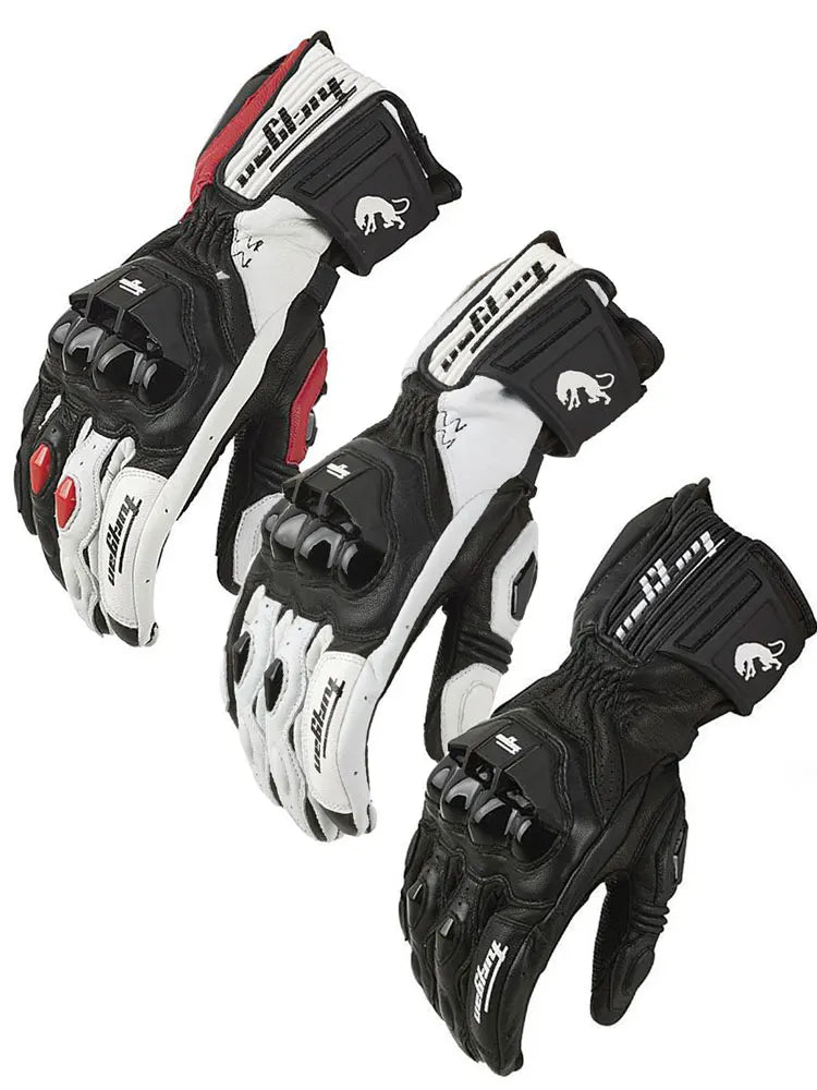 Genuine Leather Motocross Gloves