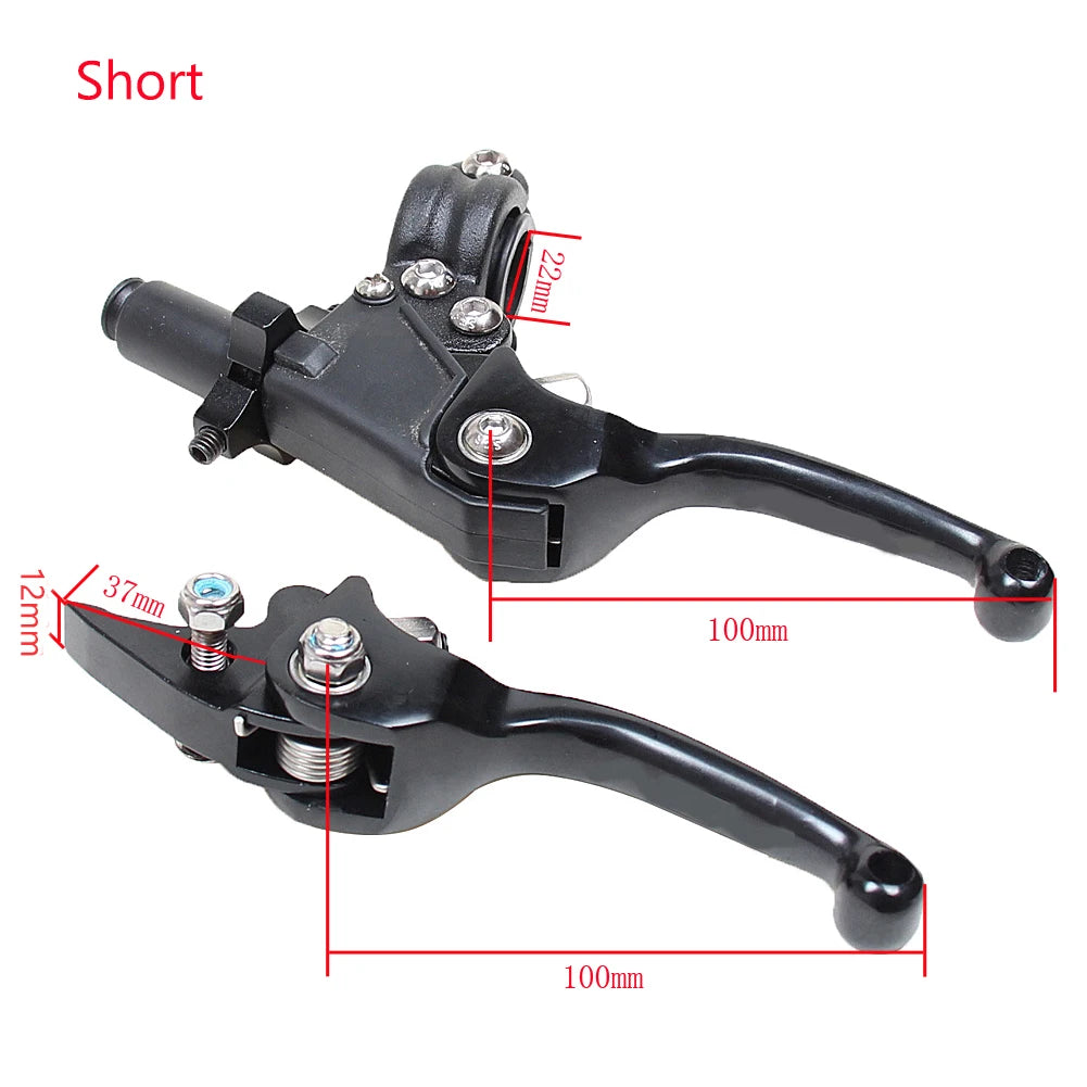 MX CNC Folding Clutch and Brake Lever Set