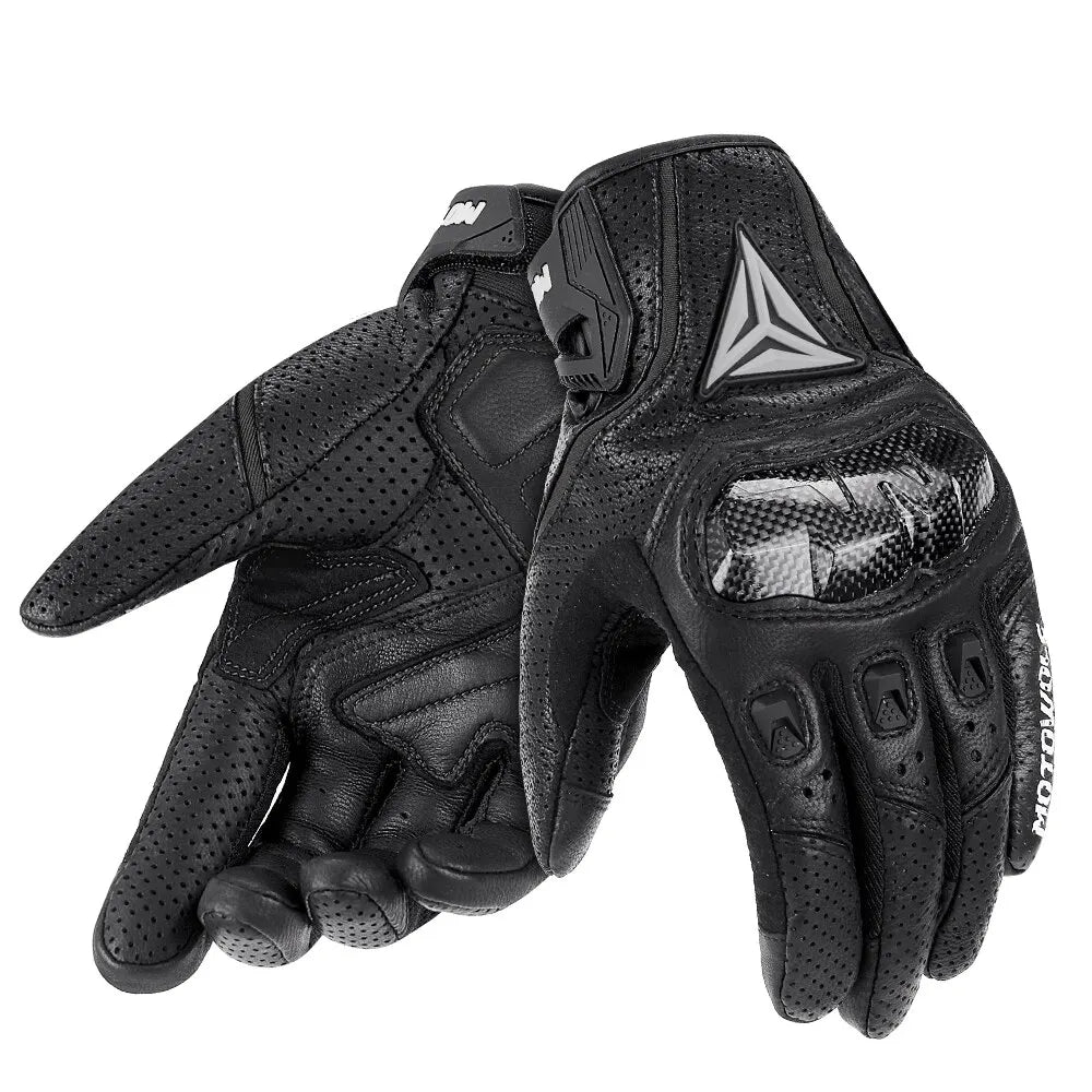 Genuine Leather MX Gloves featuring Touch Screen Support (3 Colors to Choose From!)