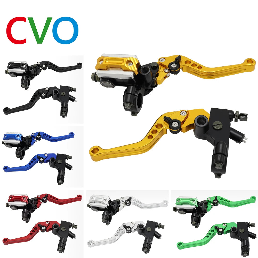 CVO Dirt Bike Hydraulic Brake and Cable Clutch Lever Combo